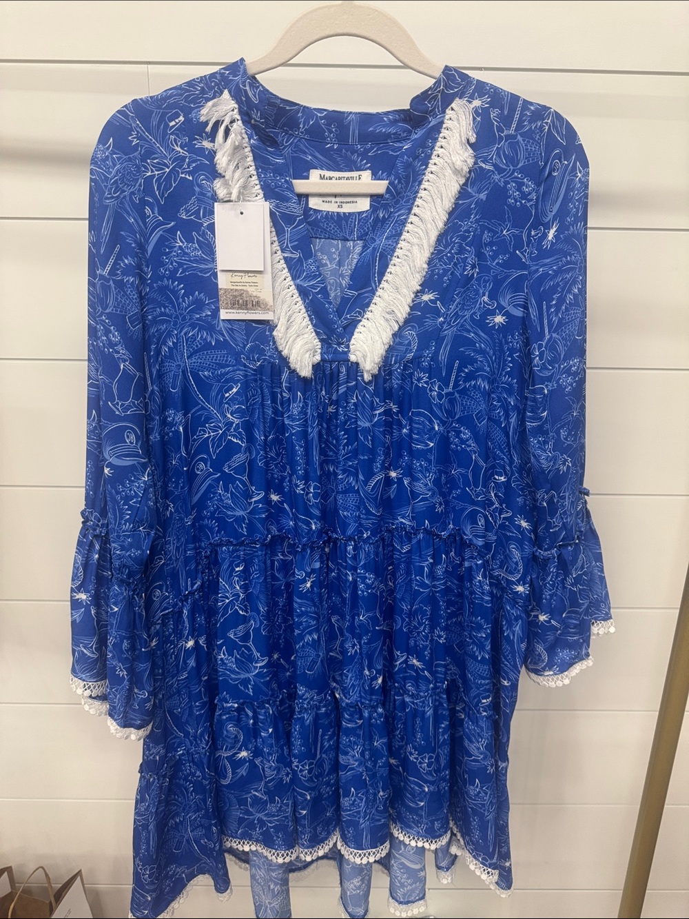 Kenny Flowers Ode to Jimmy Tunic Dress